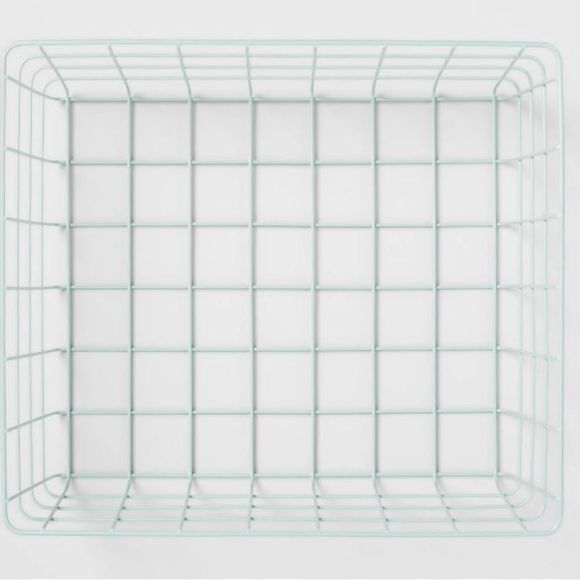 *NWT* - 13" Rectangular Wire Decorative Basket - Brightroom 2 PACK - Picture 3 of 3